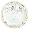 Dart Symphony Paper Dinnerware, Mediumweight Plate, 6", Tan, PK125 MP6-J8001